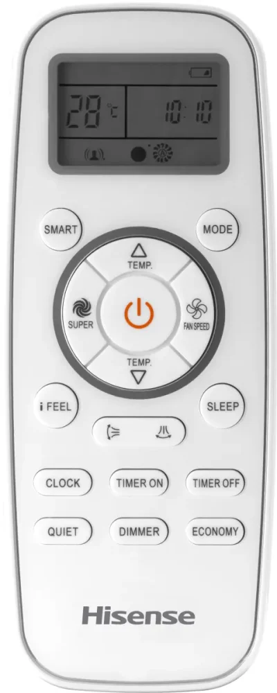Hisense Inverter klima Easy Smart CA35YR03G, 12000 BTU, 7 brzina, Wi-Fi Ready, Bela