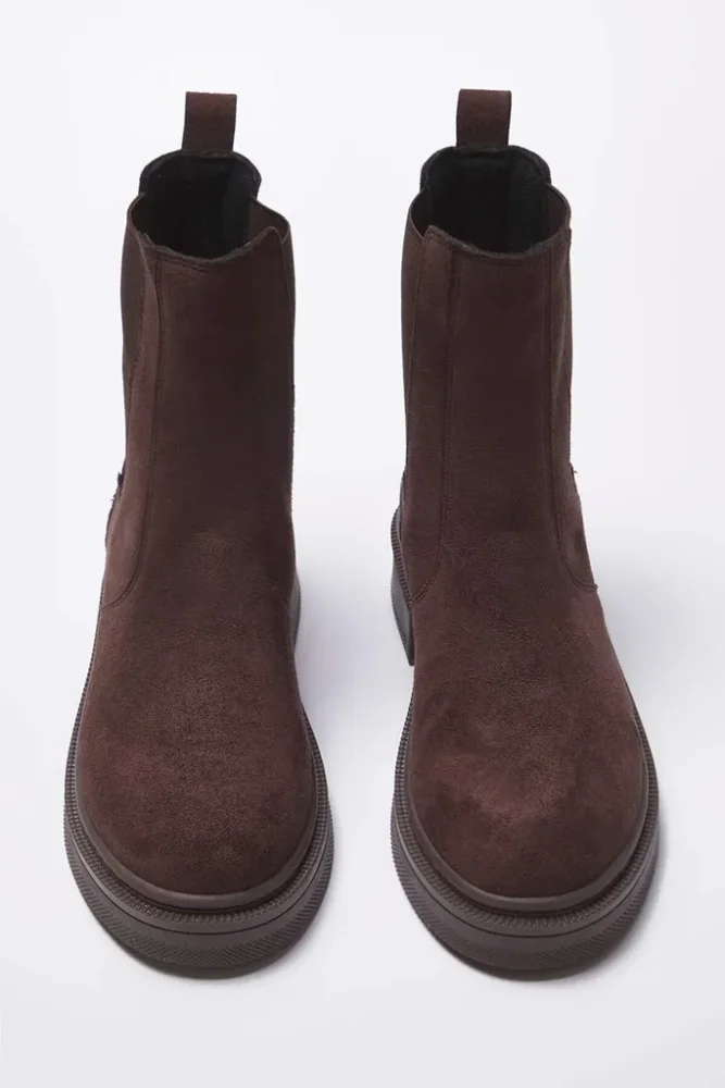 Trendyol Shoes Ženske čizme Takaw26Bo00085, Braon