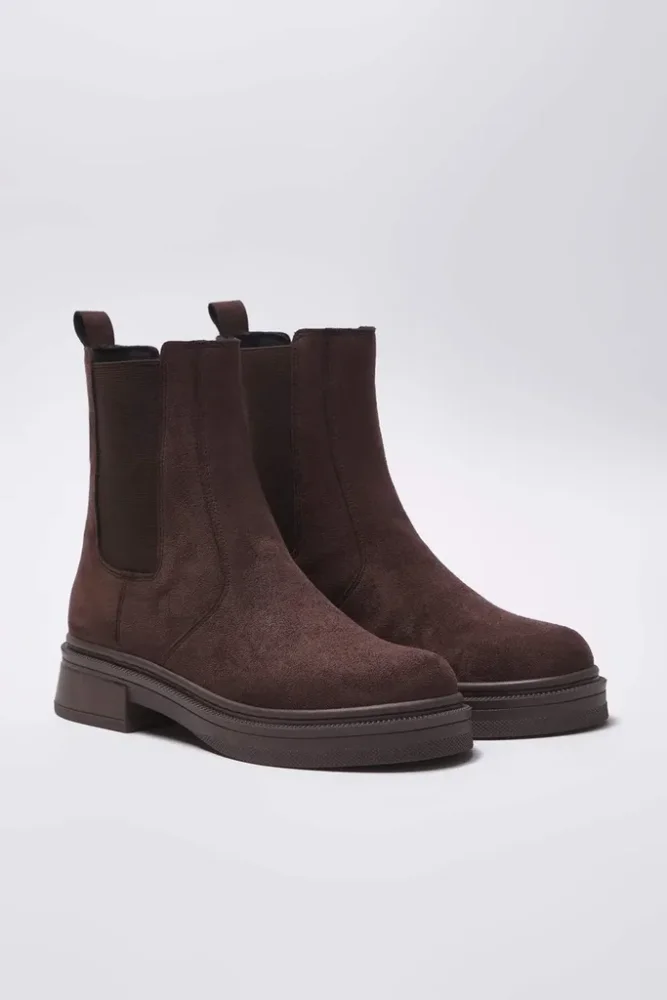 Trendyol Shoes Ženske čizme Takaw26Bo00085, Braon