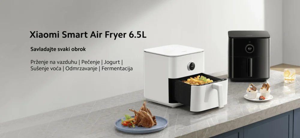 Xiaomi Air Fryer BHR083NEU, 6.5 l, Beli