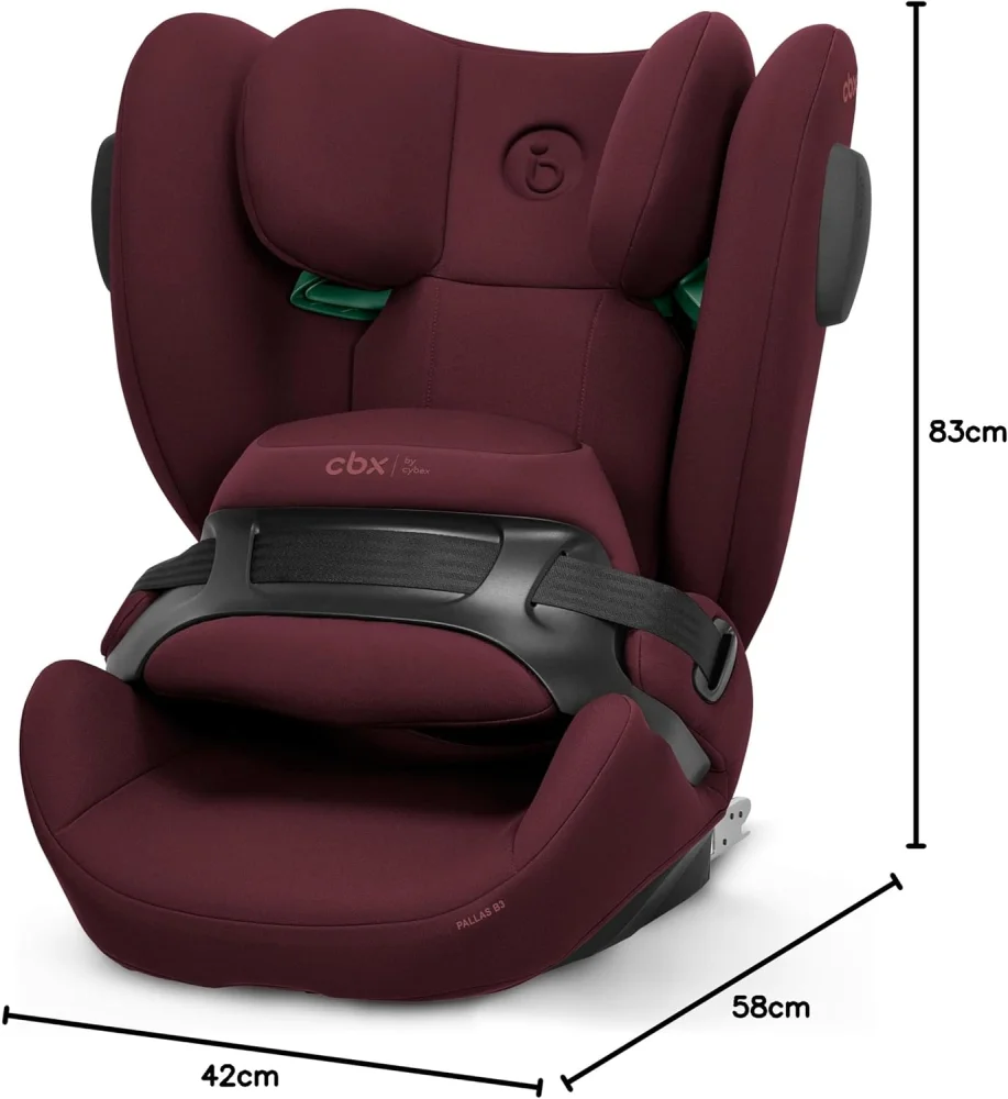 Cybex Auto sedište za decu Pallas B3, 76-150cm, Bordo