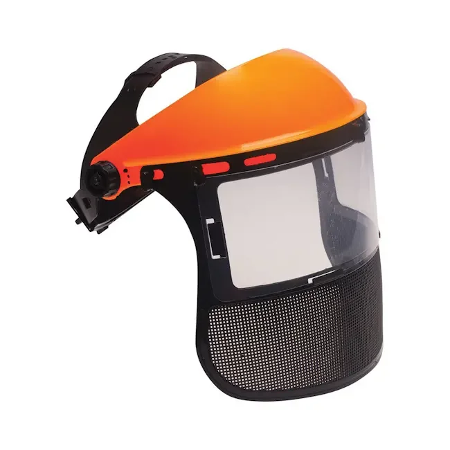 Scheppach Motorni trimer za travu BCGT5200, 1.4kW, 42cm + Vizir, Silk 2.44mmx15m, Nož 255mm