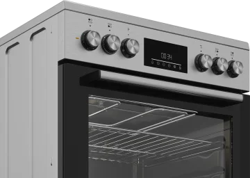 Beko Električni šporet FBE67310GX, 66l, Sivi