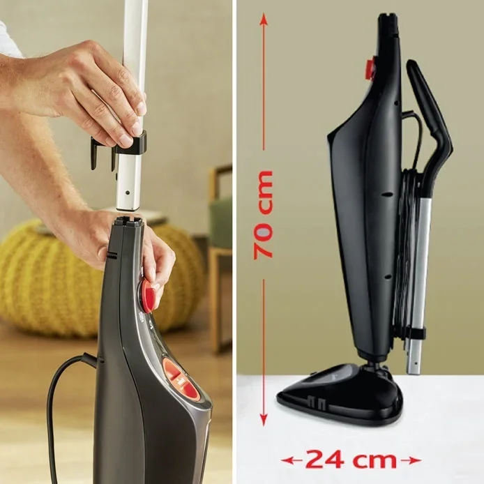 Vileda Paročistač Steam Plus 3.0, 1550 W, 0.4 l, Crni