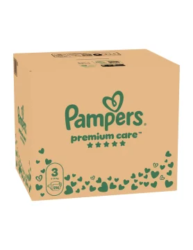Pampers Pelene Premium Care 3, Monthly, 6-10 kg, 216/1