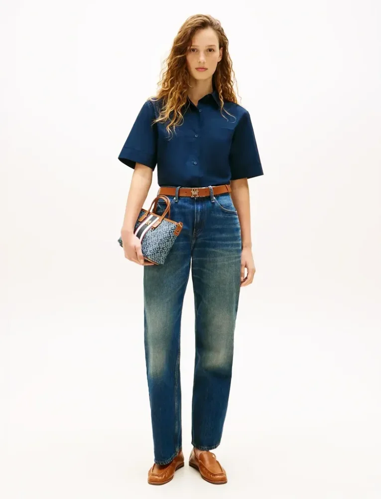 Tommy Hilfiger Ženska torbica AW0AW18389, Teget