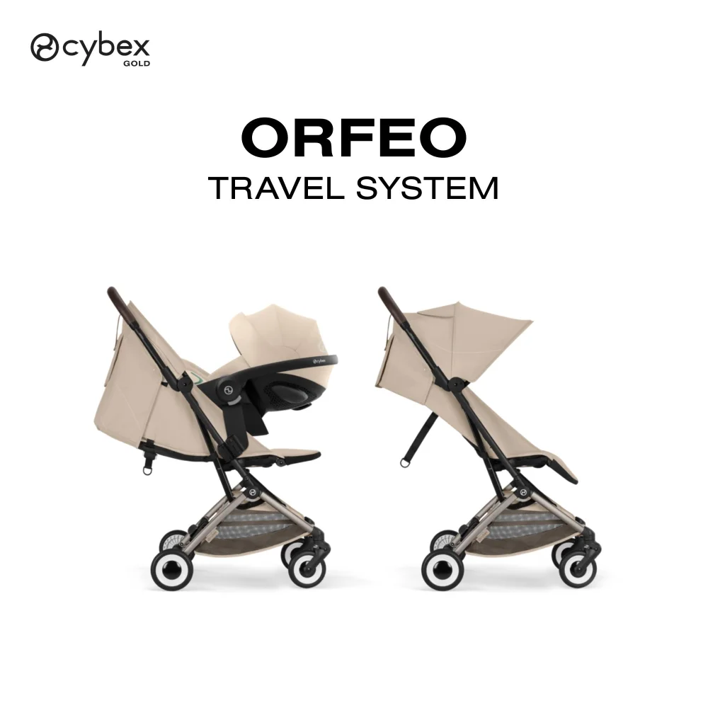 CYBEX Kolica za bebe Orfeo, Bež
