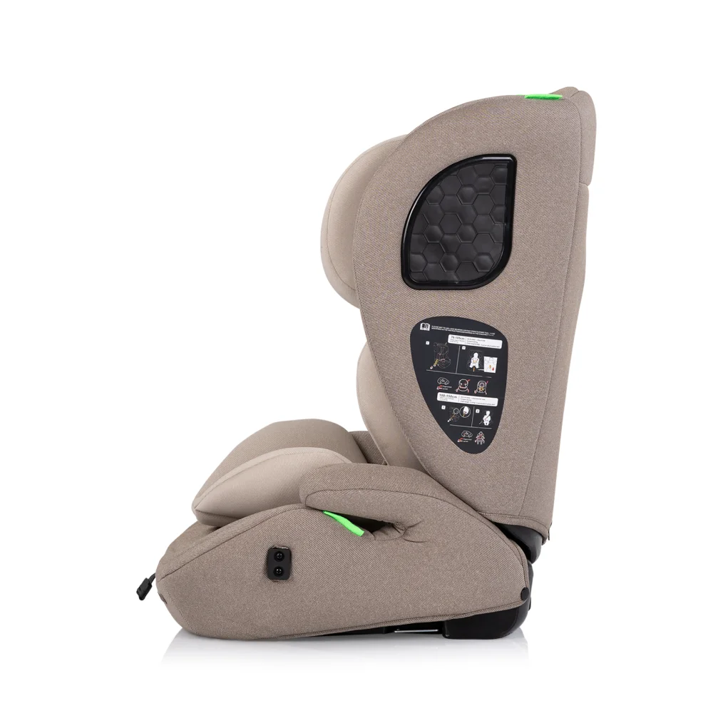 Chipolino Auto sedište Tycoon, I-SIZE 76-150cm, Krem