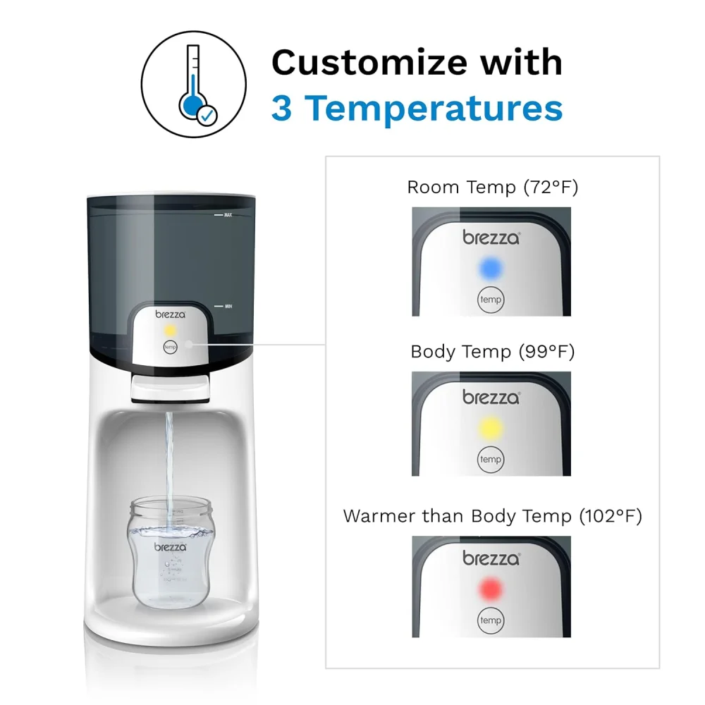 Baby Brezza Grejač za flašice i vodu Instant Warmer, 1.5 l, 160 W, Beli