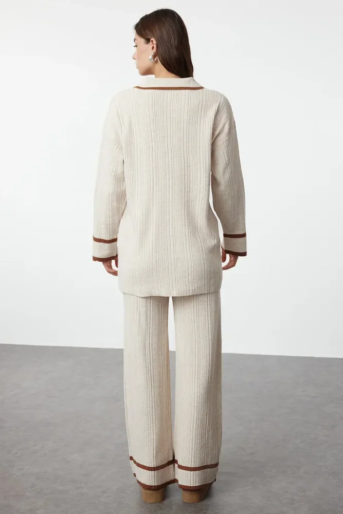 Trendyol Modest Ženski komplet Tctaw25Us00015, Bež