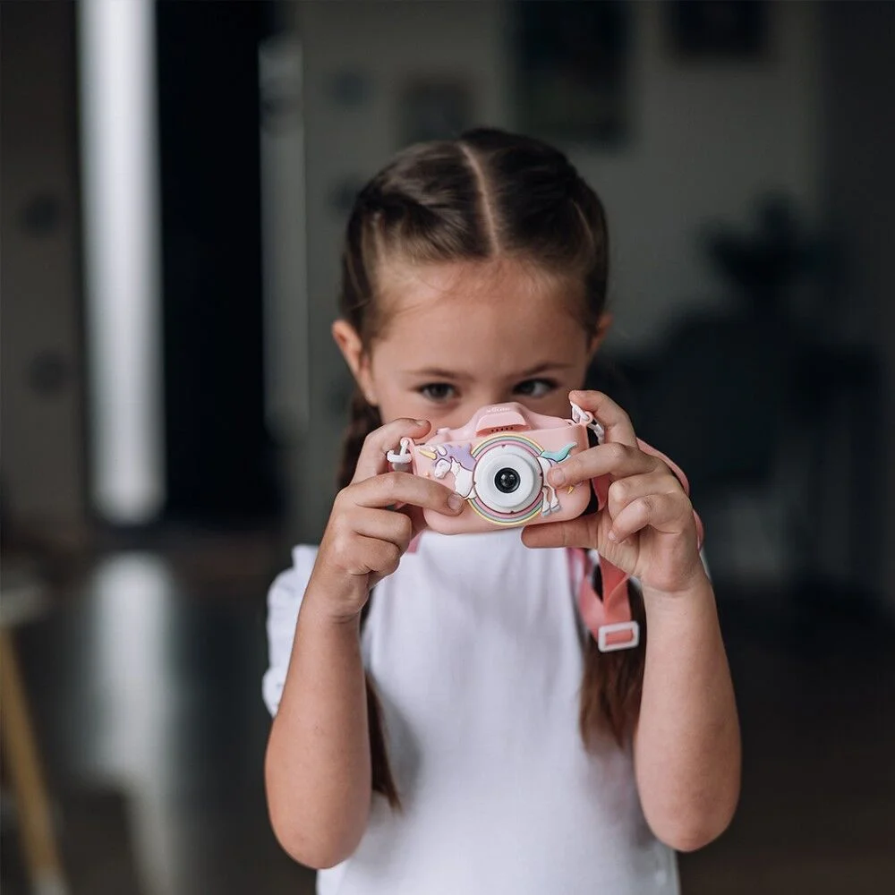 Free2Play Dečiji fotoapart sa selfi funkcijom Unicorn, Roze