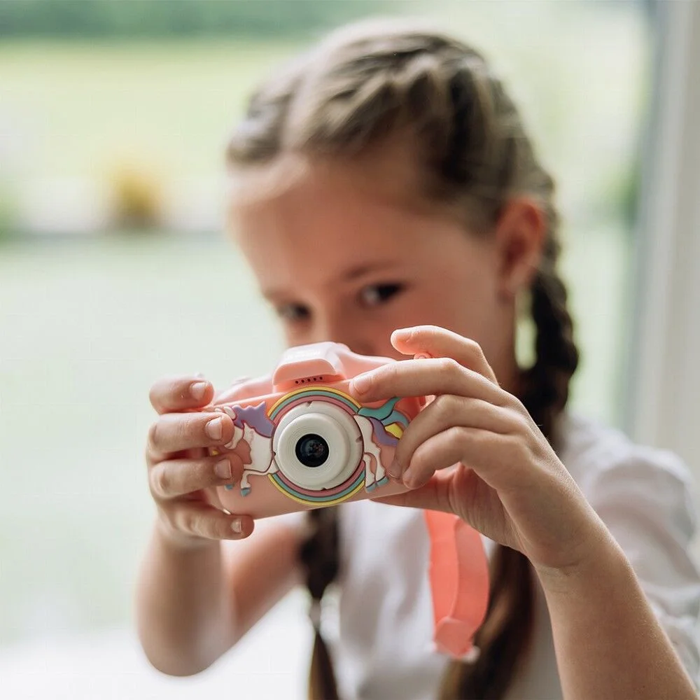 Free2Play Dečiji fotoapart sa selfi funkcijom Unicorn, Roze