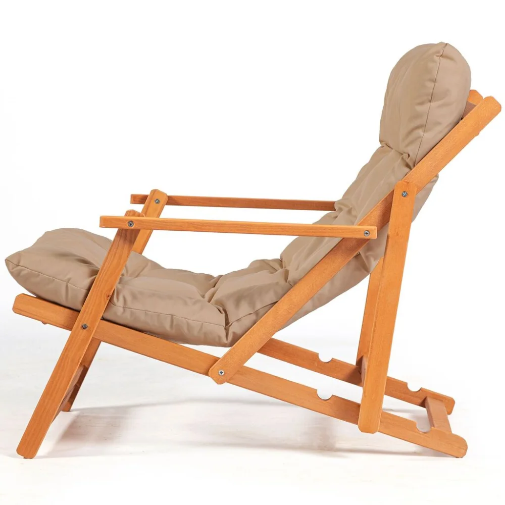 Hanah Home Baštenska stolica 66x110x48cm Braon-Bež