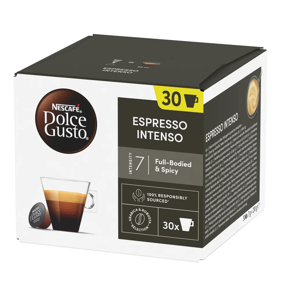 Nescafe Dolce Gusto Kapsule za kafu Espresso Intenso, 30 kapsula, 210 g