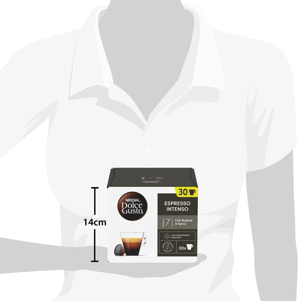 Nescafe Dolce Gusto Kapsule za kafu Espresso Intenso, 30 kapsula, 210 g