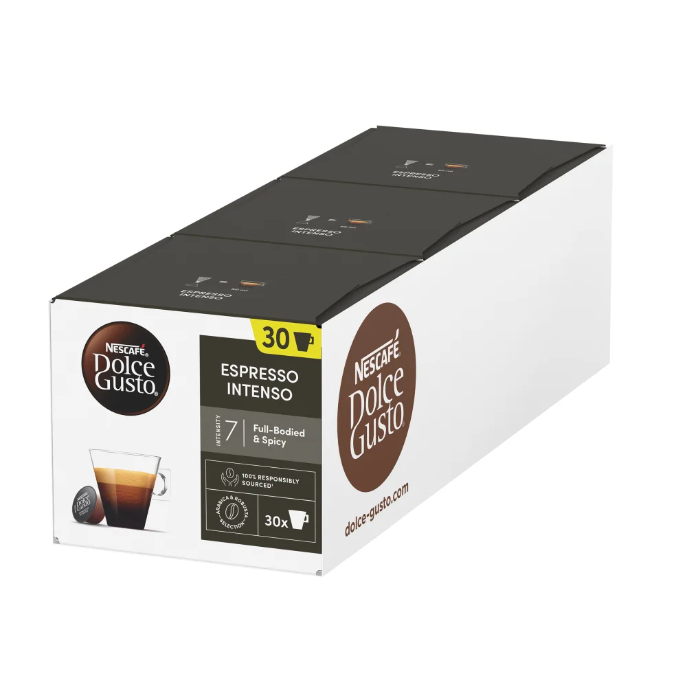 Nescafe Dolce Gusto Kapsule za kafu Espresso Intenso, 30 kapsula, 210 g