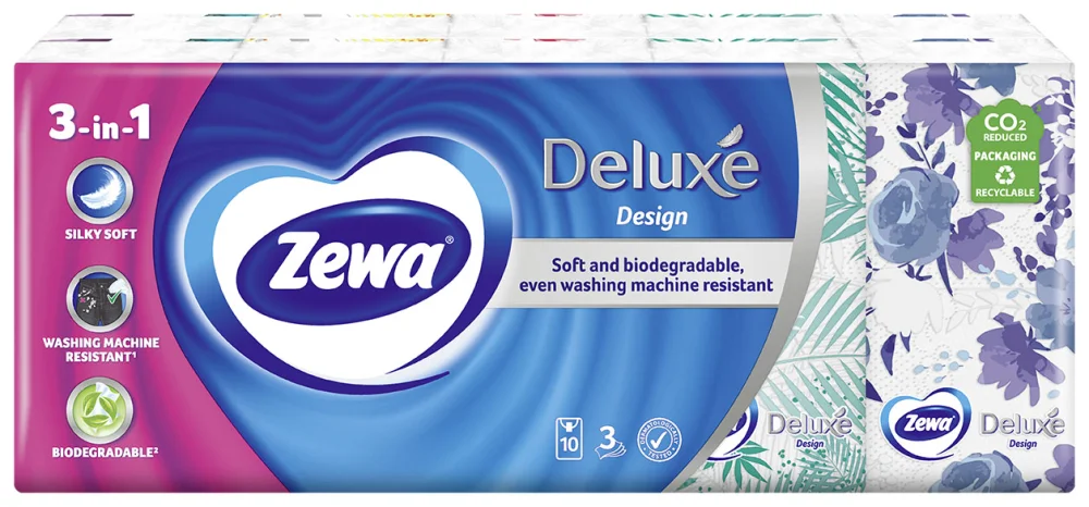 ZEWA Papirne maramice, 10 komada