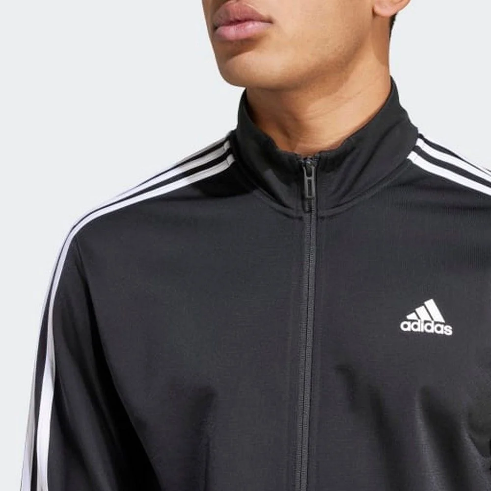 Adidas Muški duks essentials warm-up 3s, Crni