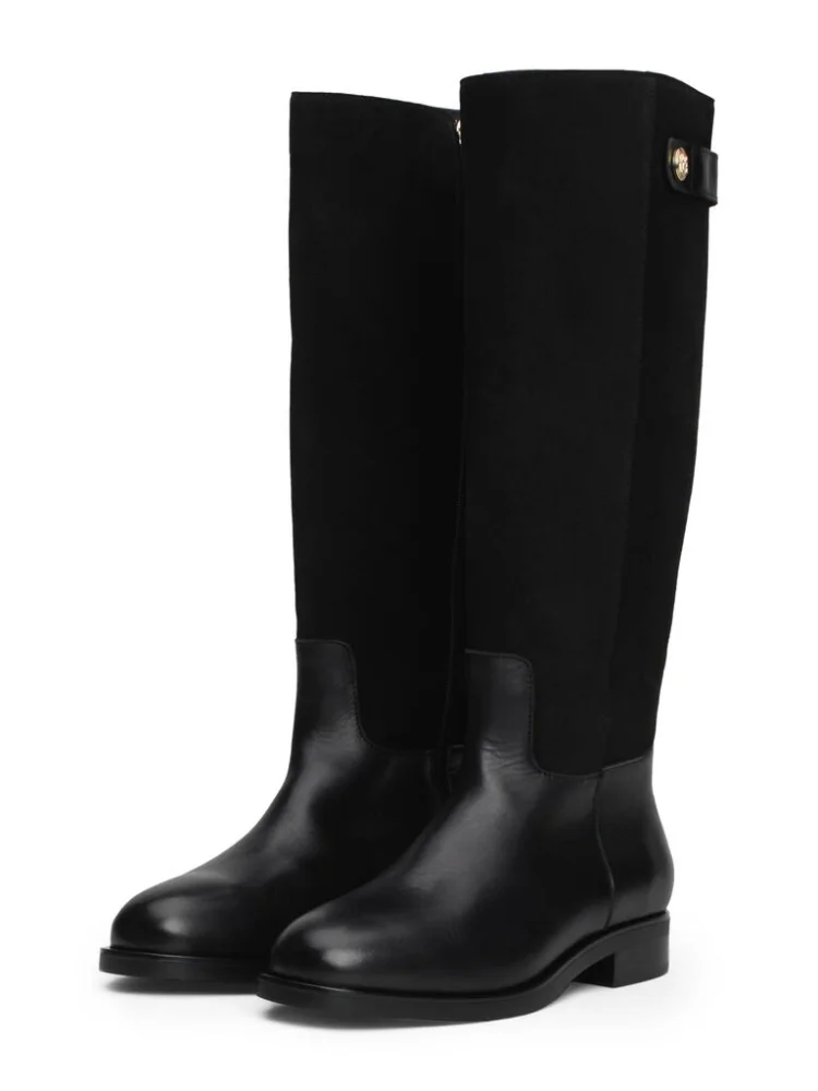 Tommy Hilfiger Ženske čizme FW0FW08341, Crne