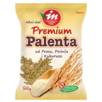 Aleksandrija Bezglutenska premium palenta od prosa, pirinča i kukuruza, 500g