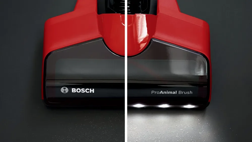 Bosch Štapni usisivač Unlimited 7 ProAnimal BBS711ANM, 18 V, 0.3 l, Crno-crveni