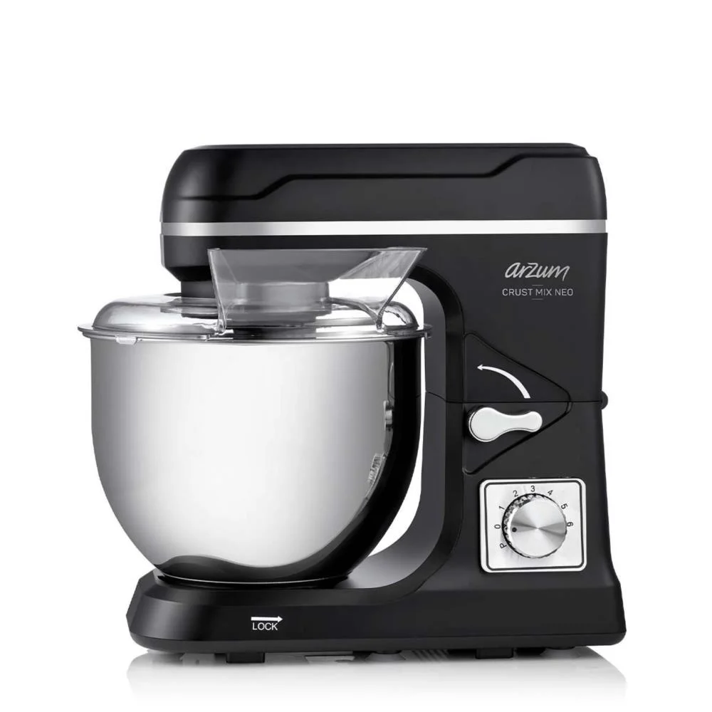 Arzum Mikser sa posudom Crust Mix Neo AR1143-0100, 1400 W, Crni