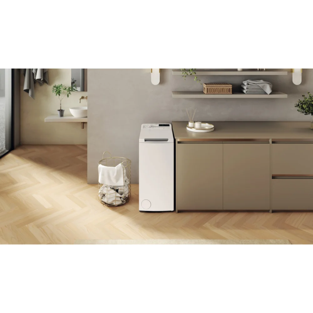 Whirlpool Mašina za pranje veša TDLR 7250SS EU, Gornje punjenje, 7 kg