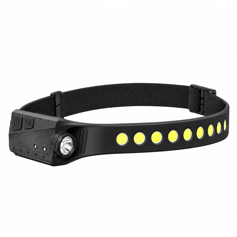 USB punjiva lampa za glavu, 350 lm