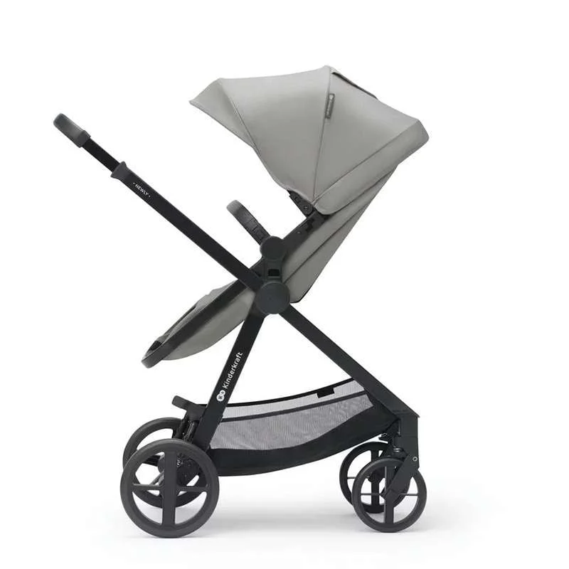 Kinderkraft Kolica za bebe 3u1 Newly, Siva