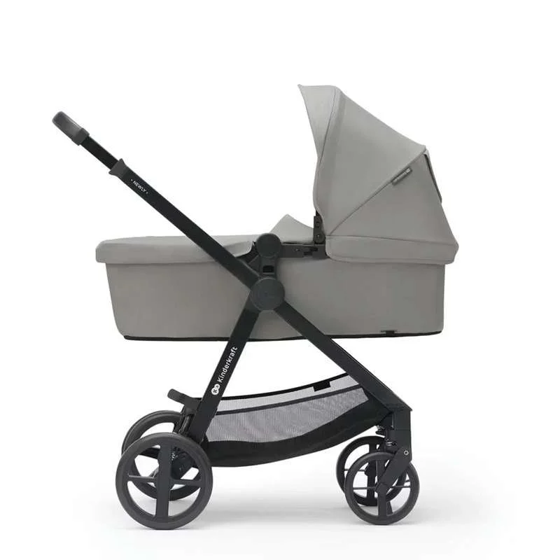 Kinderkraft Kolica za bebe 3u1 Newly, Siva