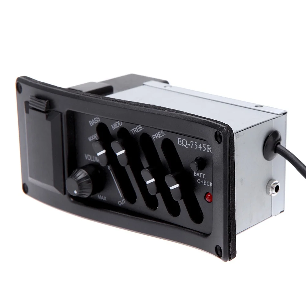 Wakertone Akustična ozvučena gitara W41EQ-BK, Crna