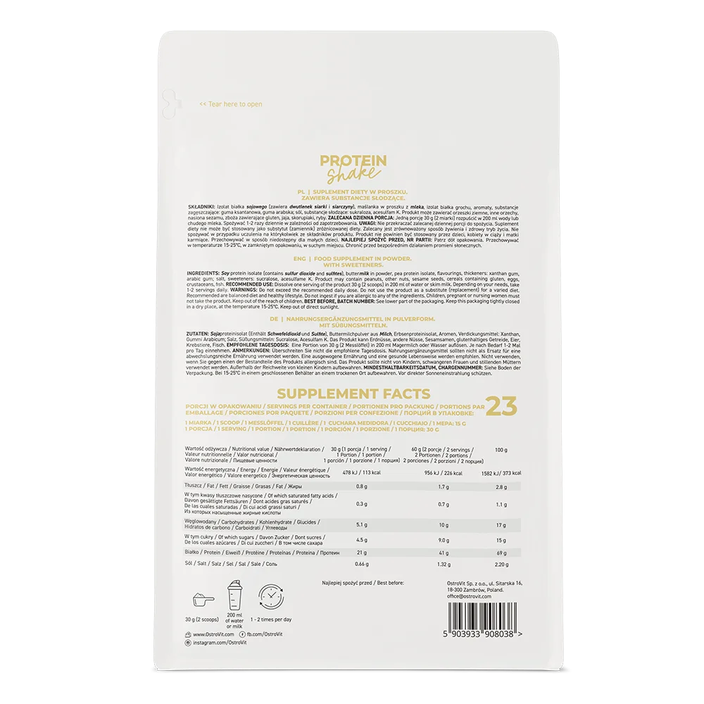 OstroVit Proteinski šejk, Vanila, 700 g