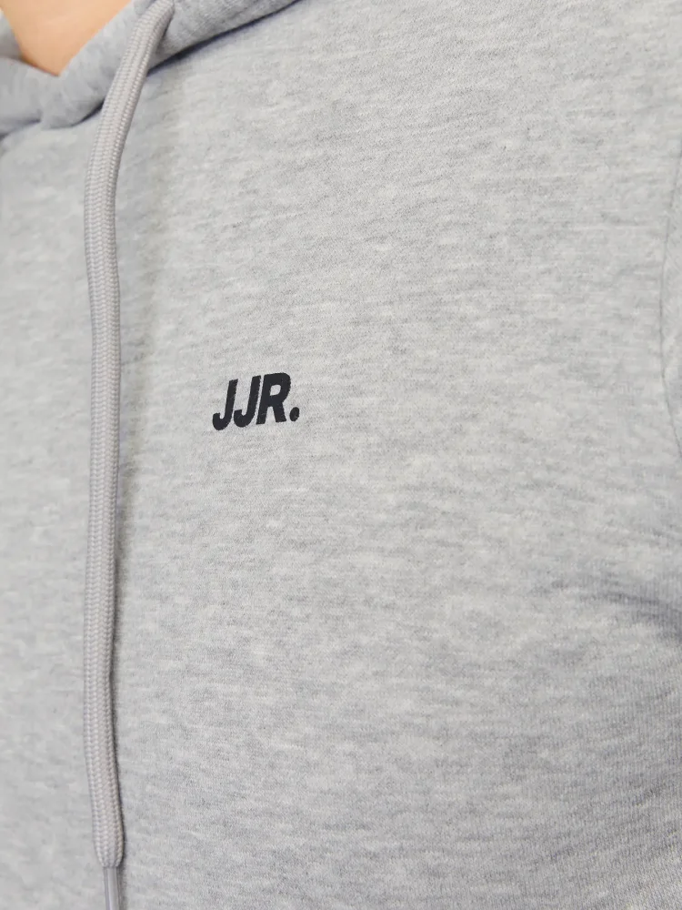JJ REBEL Muški duks sa kapuljačom 12263852, Sivi