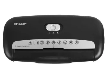 Tracer Uništavač papira i kreditnih kartica Razor 2,10 l, Crni