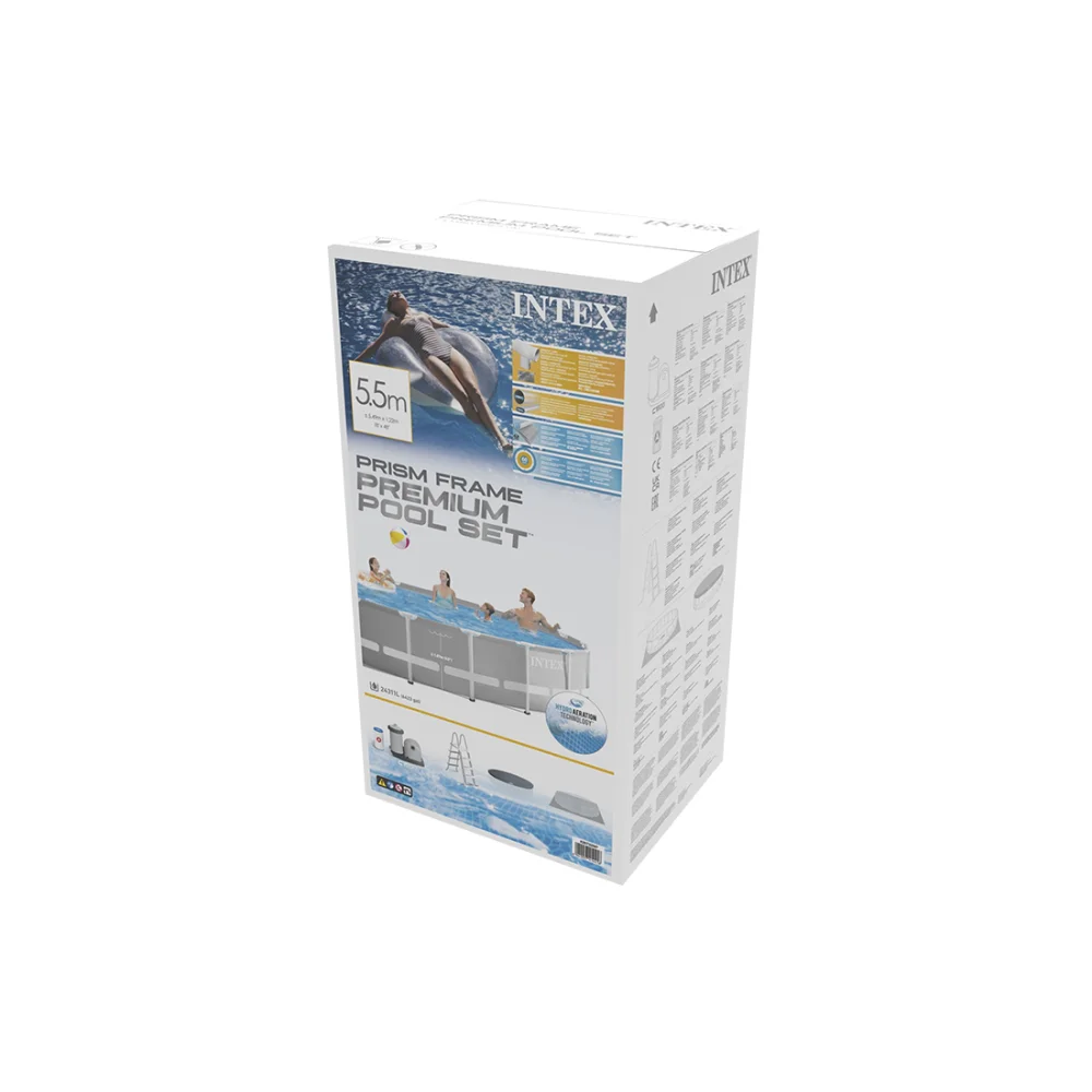 INTEX Bazen metalni okvir 5.49 x 1.22 Prism Frame