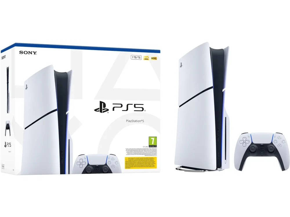 Sony Konzola, Playstation 5 Slim, VCH, Bela