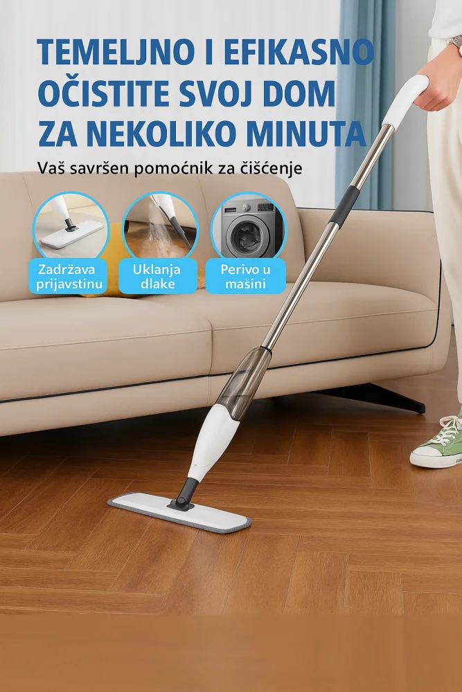 Sparkle Mop Magic Spray, Sivi
