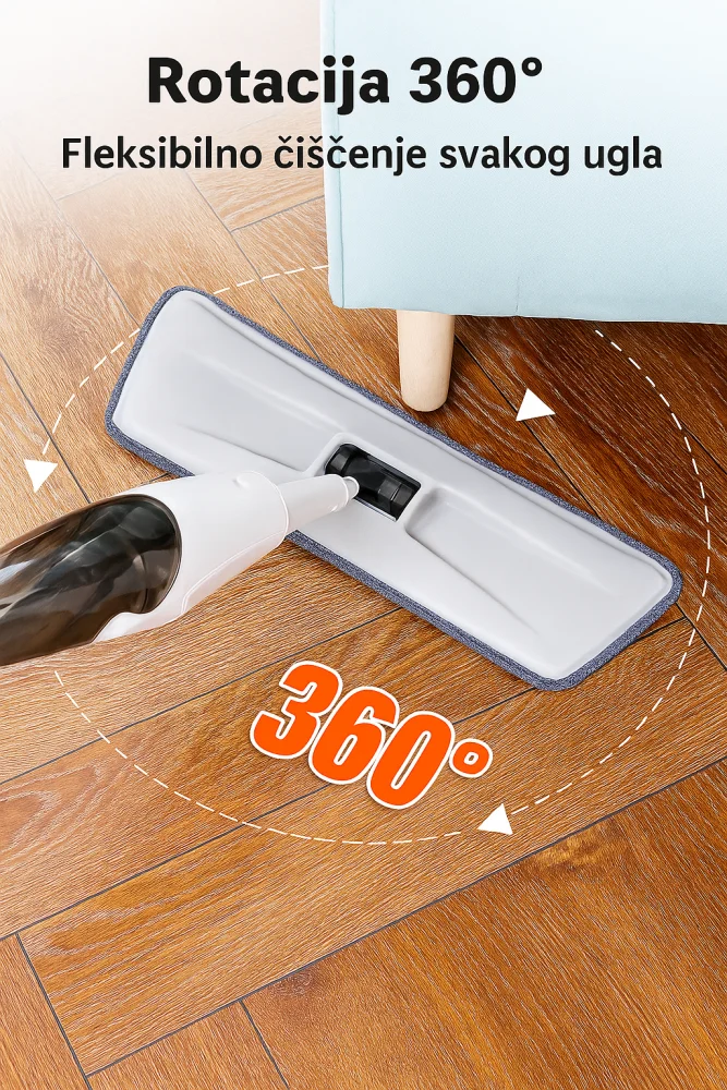 Sparkle Mop Magic Spray, Sivi