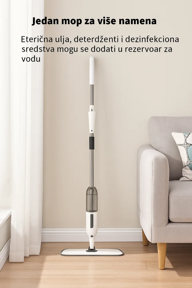 Sparkle Mop Magic Spray, Sivi