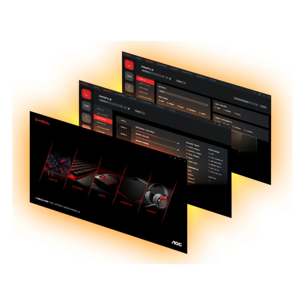 AOC Gaming monitor Q27G42XE, 27", QHD, Fast IPS, 180 Hz, Crni