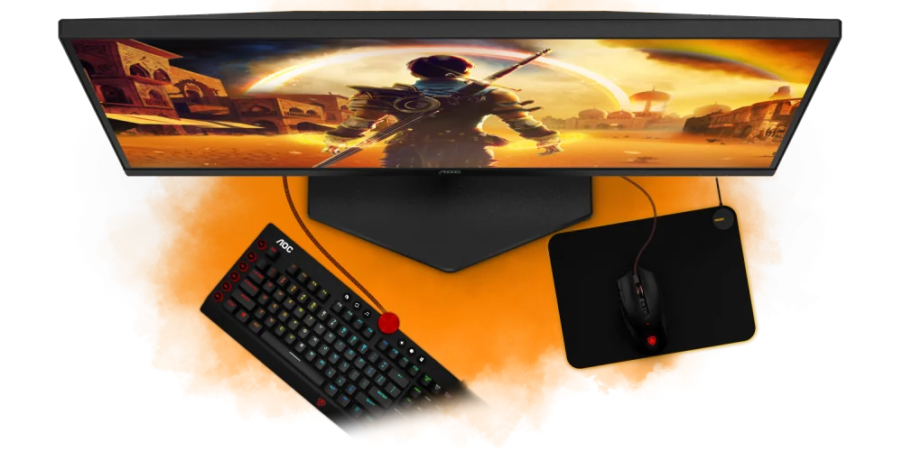 AOC Gaming monitor Q27G42XE, 27", QHD, Fast IPS, 180 Hz, Crni
