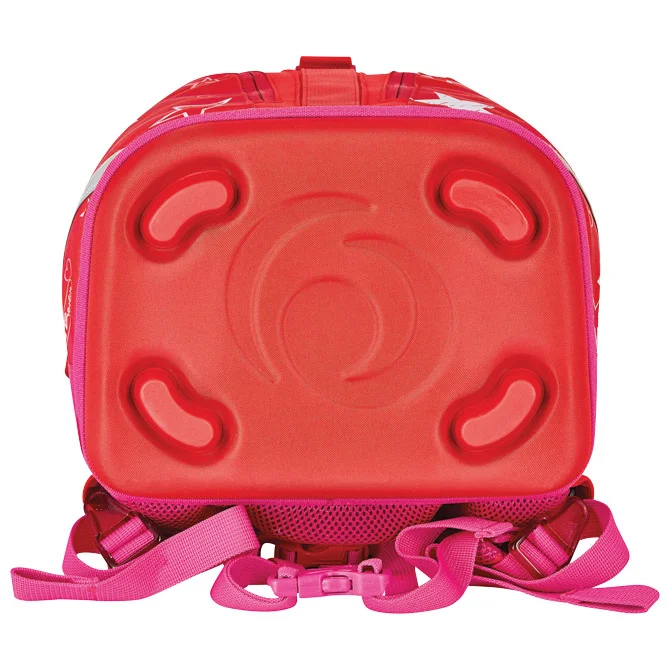 HERLITZ Školski ranac za devojčice Softlight Stars & Stripes Girl Herlitz 50037636 crveni
