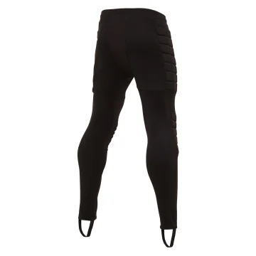 Macron Muške golmanske pantalone Lepus, Crne