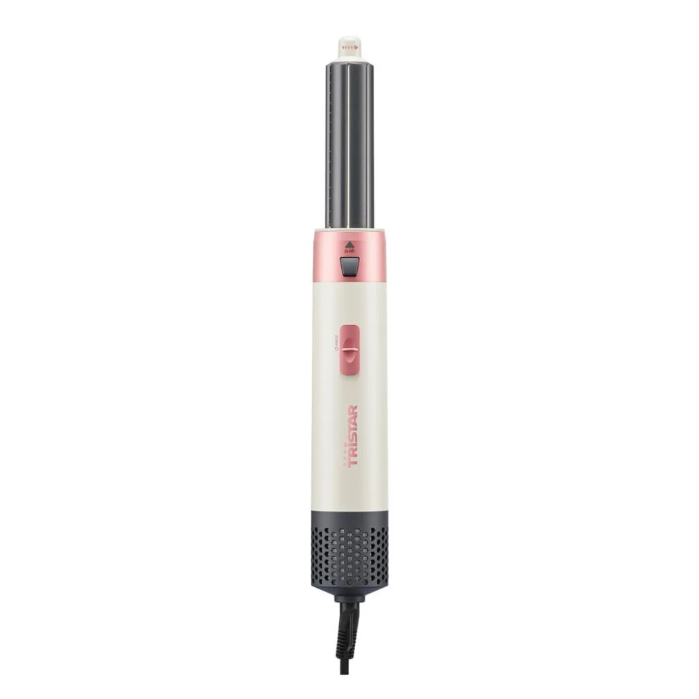 Tristar Stajler za kosu sa 5 nastavaka HD-2470, 1000 W, Belo-roze