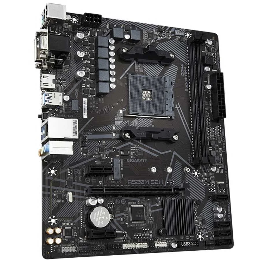 GIGABYTE Matična ploča A520M S2H 1.0/AM4 crna