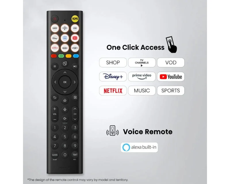 Hisense Televizor 43E6ST, 43", DLED, 3840x2160 4K UHD, Smart TV