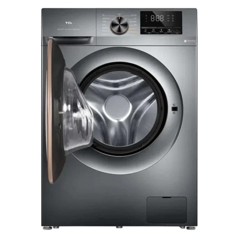 TCL Mašina za pranje i sušenje veša CP1012SA0, 10kg, Kondemzacioni grejač, Inverter, Tamnosiva