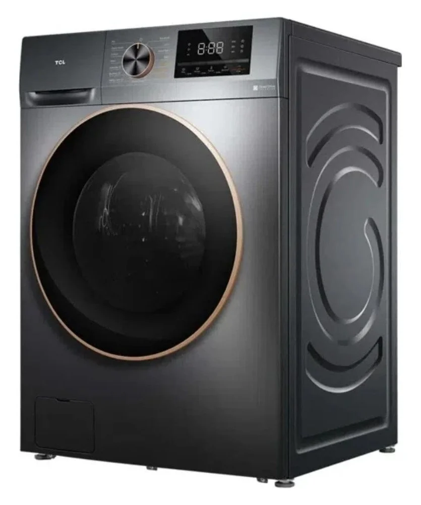 TCL Mašina za pranje i sušenje veša CP1012SA0, 10kg, Kondemzacioni grejač, Inverter, Tamnosiva