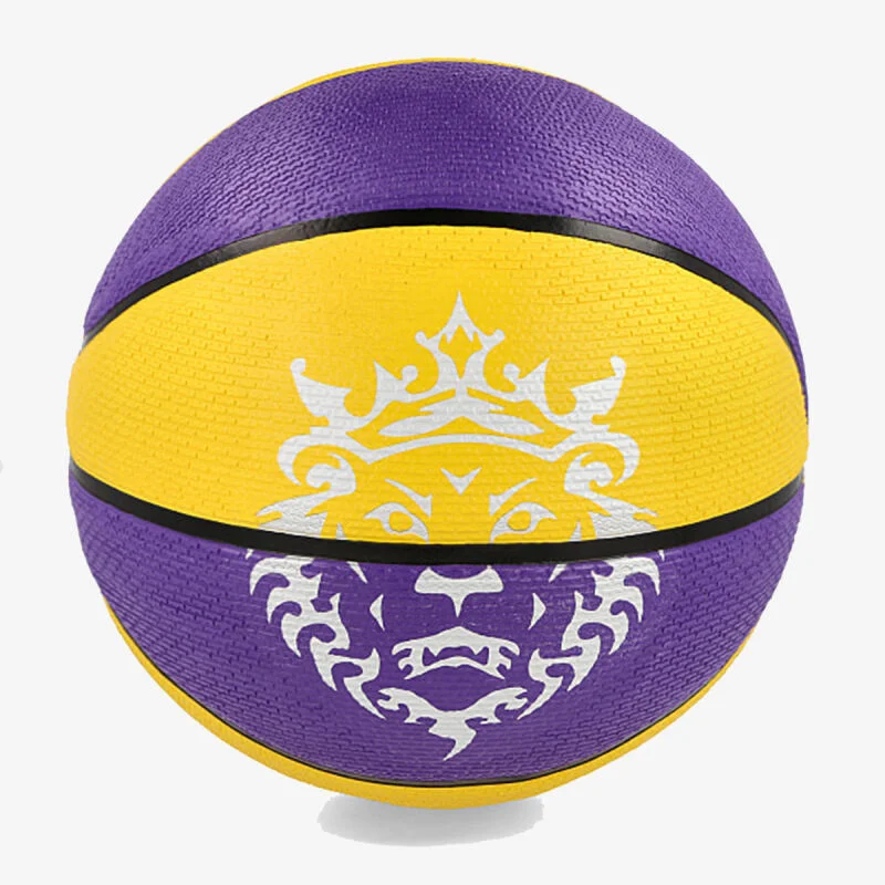 Nike Košarkaška lopta Playground 2.0 James, Žuto-ljubičasta