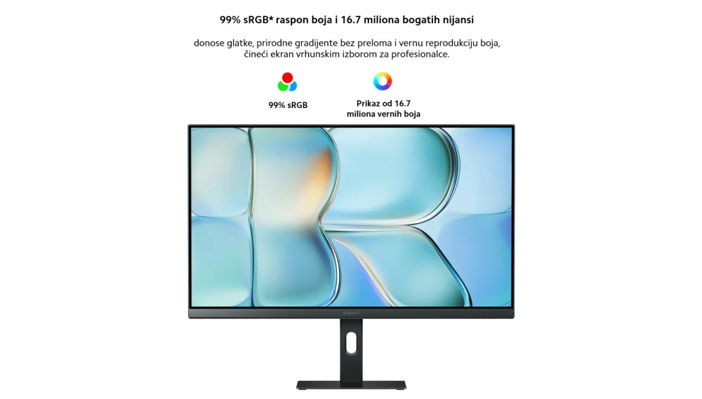 Xiaomi Monitor A24i EU 2026, 23.8", 144 Hz, Crni